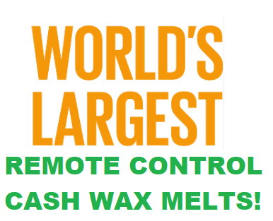 WORLDS LARGEST VIDEO GAME CONTROLLER CASH WAX MELTS