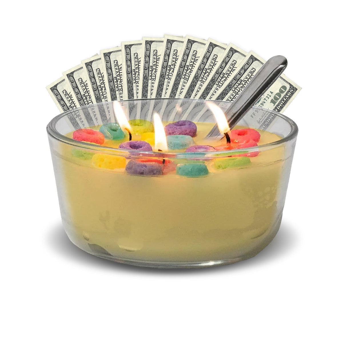 Frosted Flakes Cereal Bowl Cash Luxury Candles