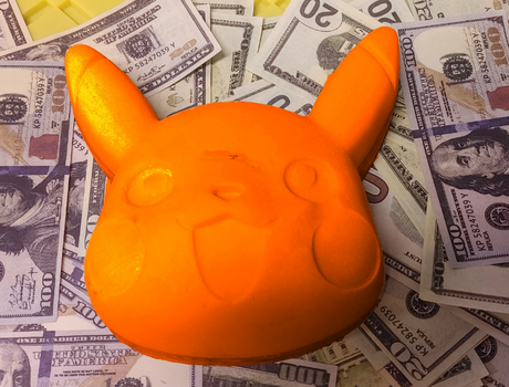 PUMPKIN SPICE PIKACHU CASH WAX MELT