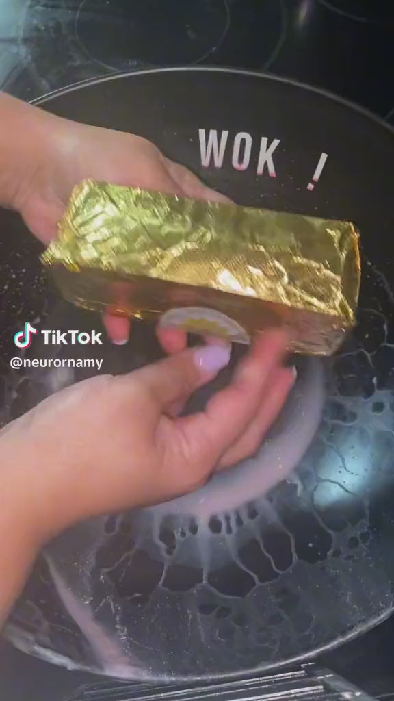 BITCOIN Giant Gold Bar Shaped CRYPTO Wax Melt