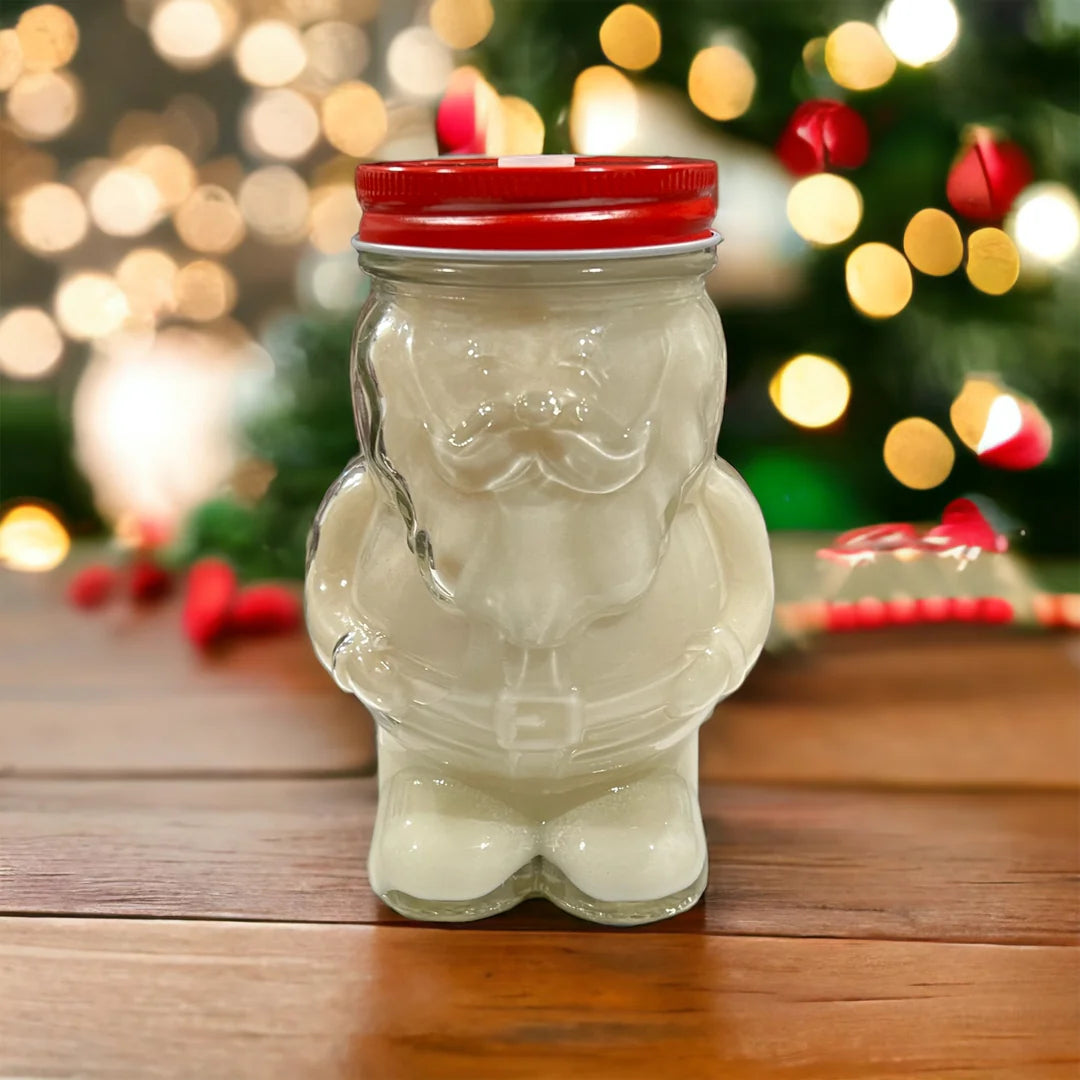 SANTA SHAPED JAR Cash Candle