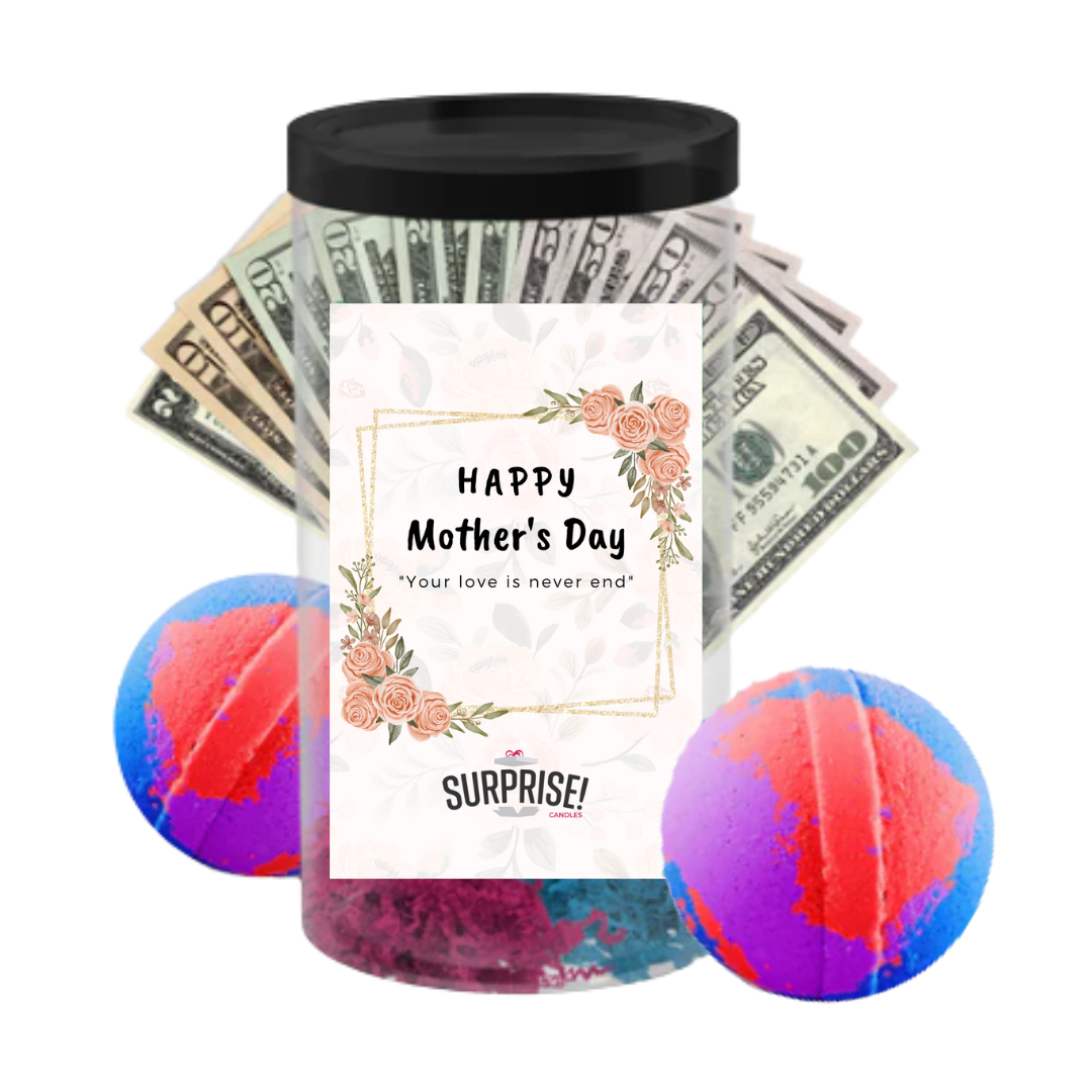 Happy Mother's Day | MOTHERS DAY CASH MONEY BATH BOMBS