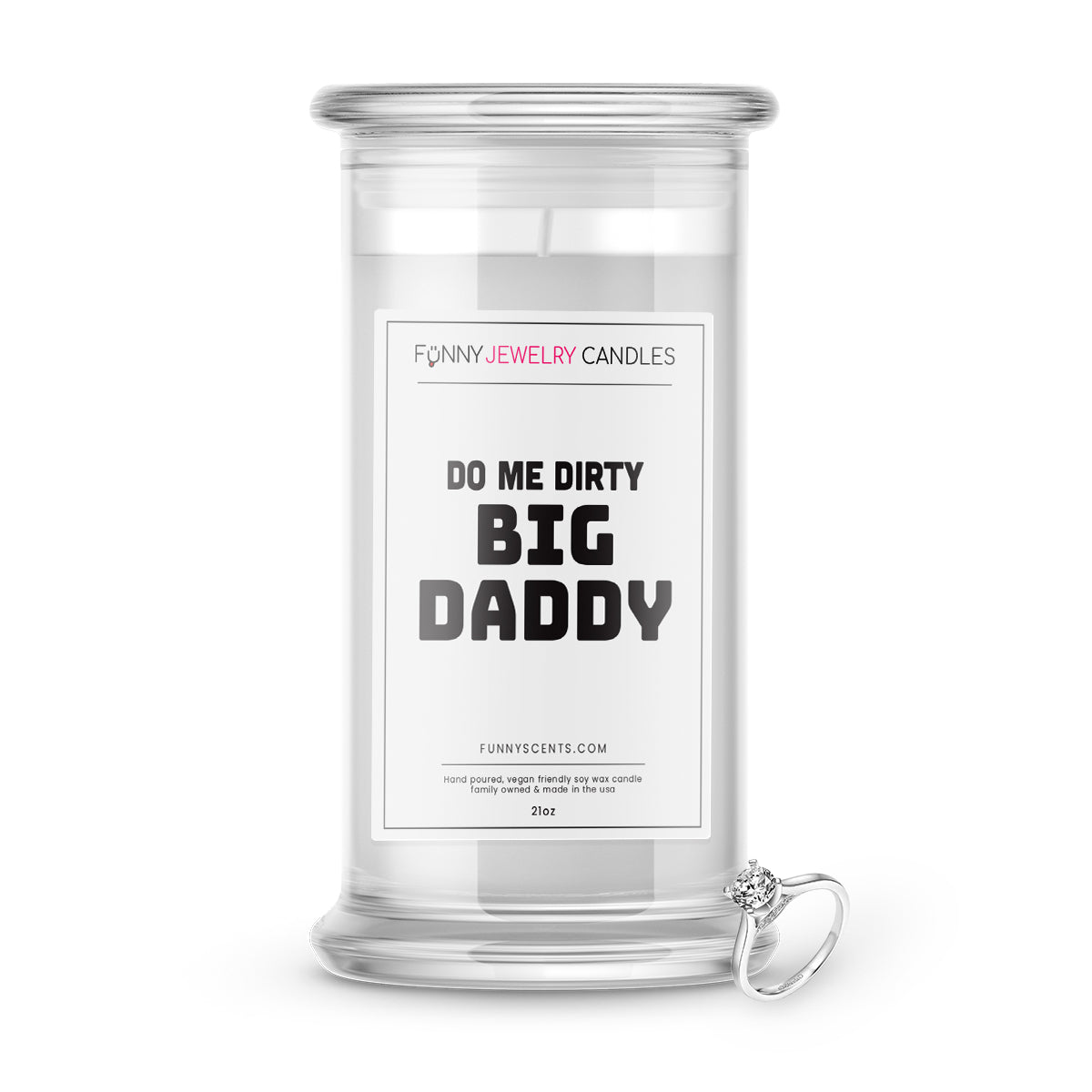 Do Me Dirty Big Daddy Jewelry Funny Candles