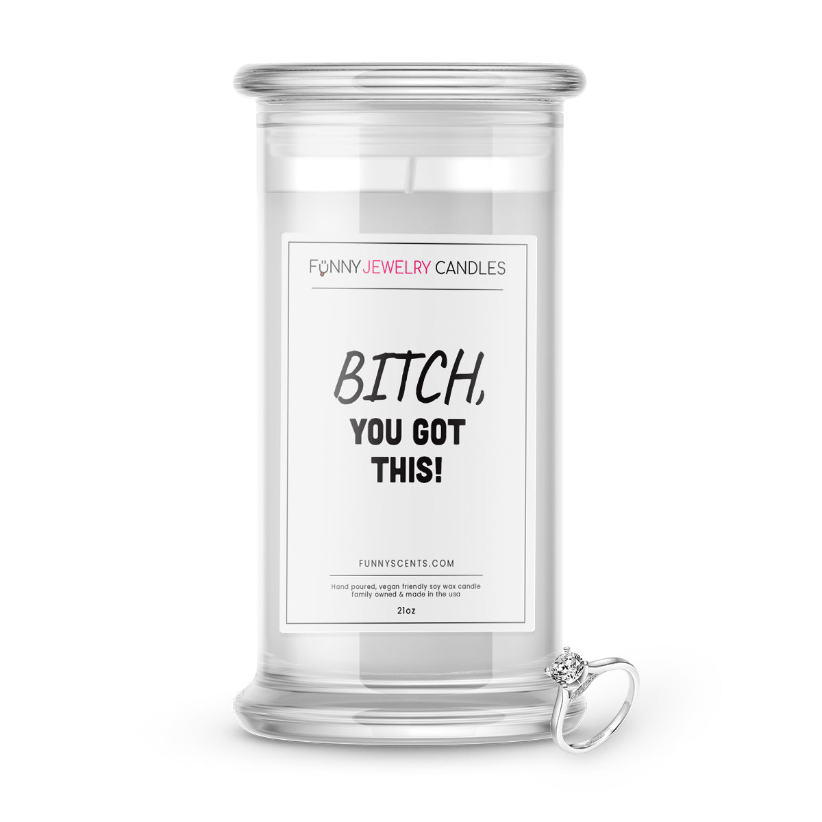 Bitch, You Got This! Jewelry Funny Candles