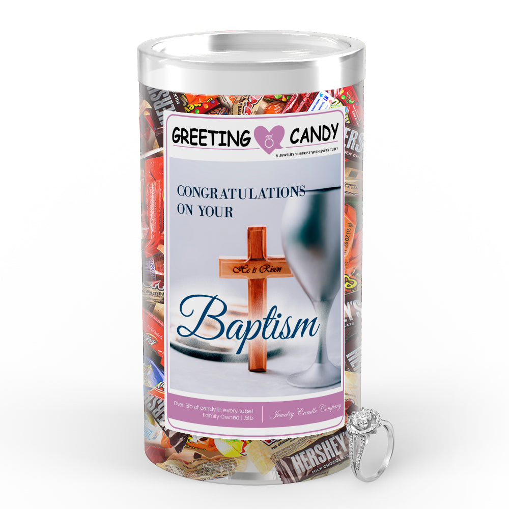 Congratulations On Your Baptism Greetings Candy