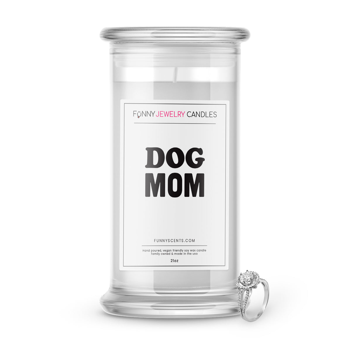 Dog Mom Jewelry Funny Candles