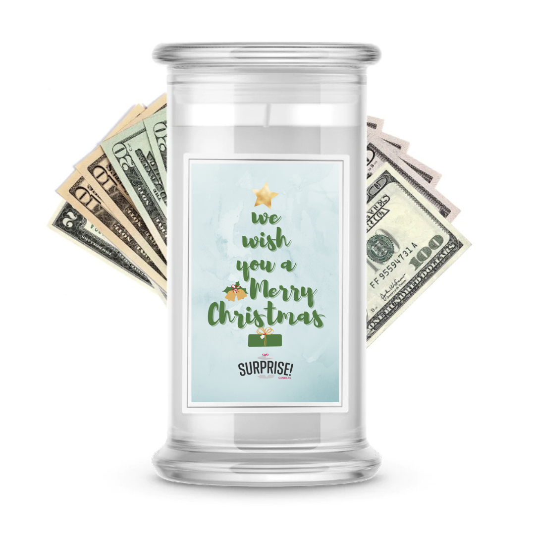 We Wish You a Merry Christmas 2 | Christmas Cash Candles | Christmas Designs 2022