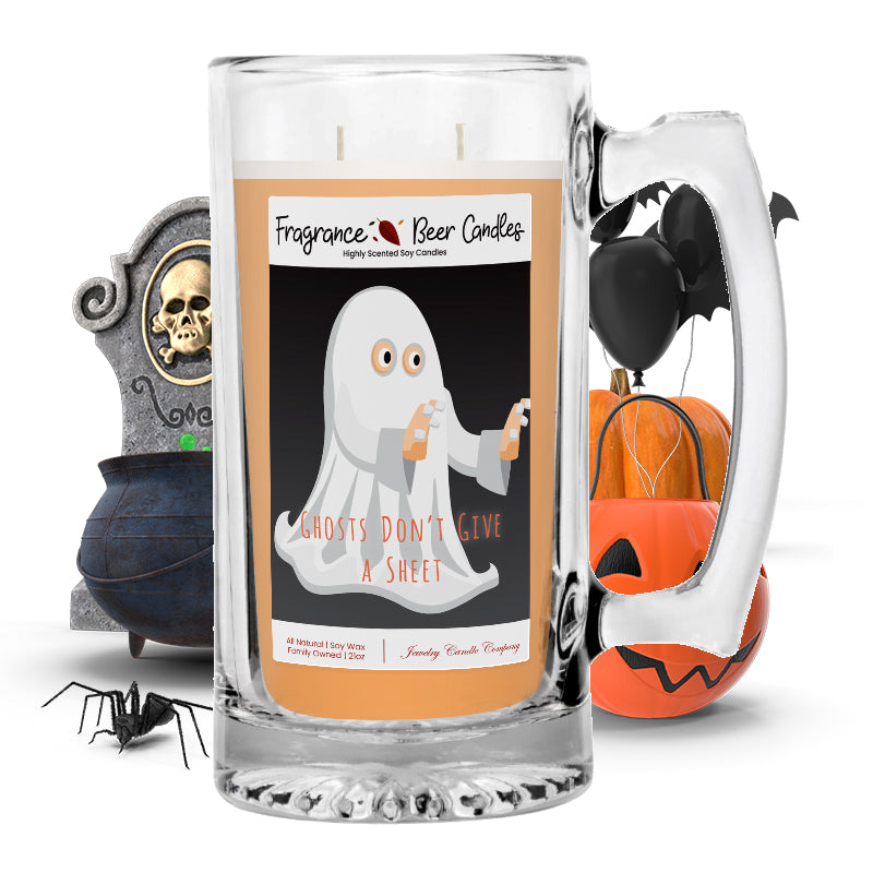 Ghosts don't give a sheet Fragrance Beer Candle