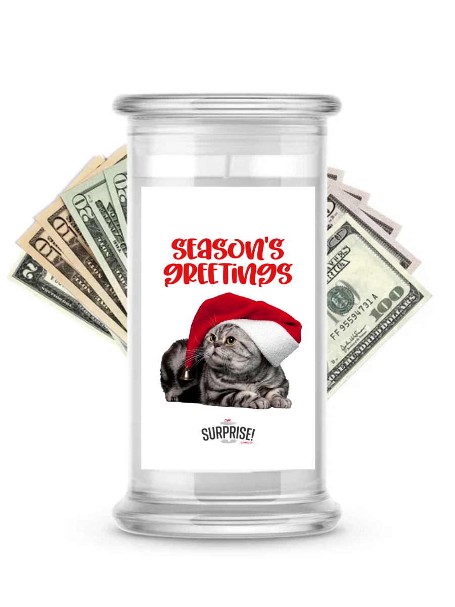 Season's Greetings 2 | Christmas Surprise Cash Candles