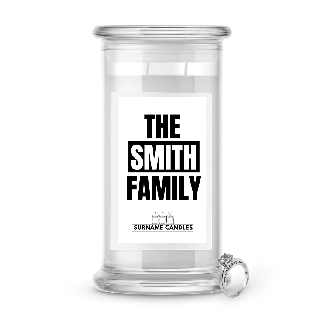The Smith Family | Surname Jewelry Candles