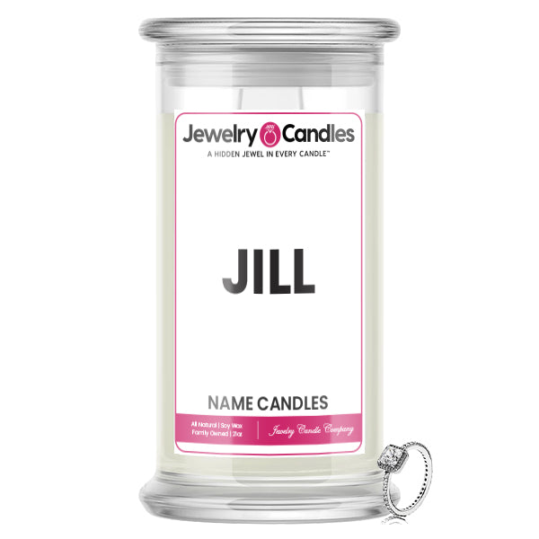 JILL Name Jewelry Candles