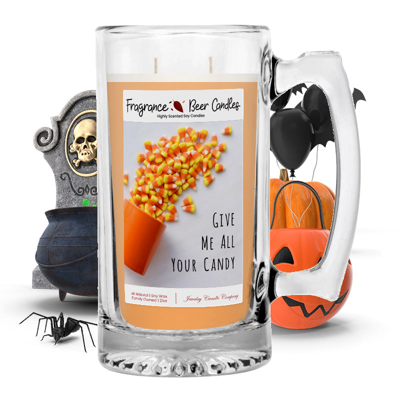 Give me all your candy Fragrance Beer Candle