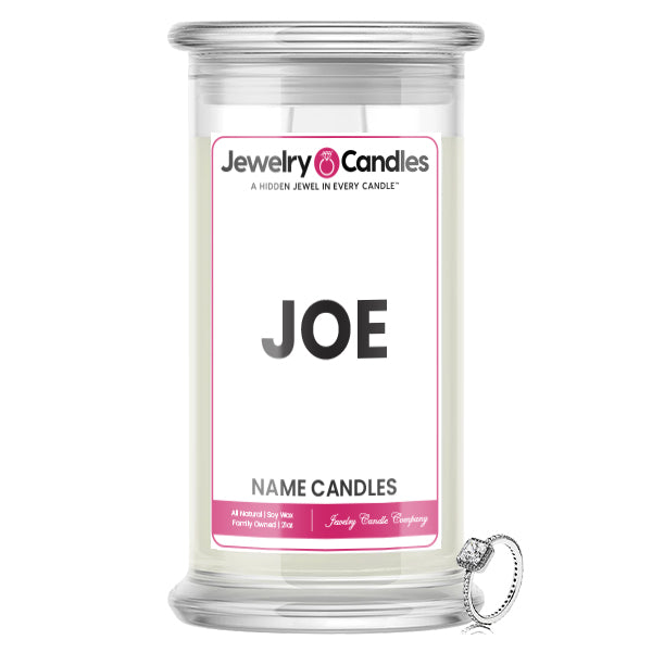 JOE Name Jewelry Candles