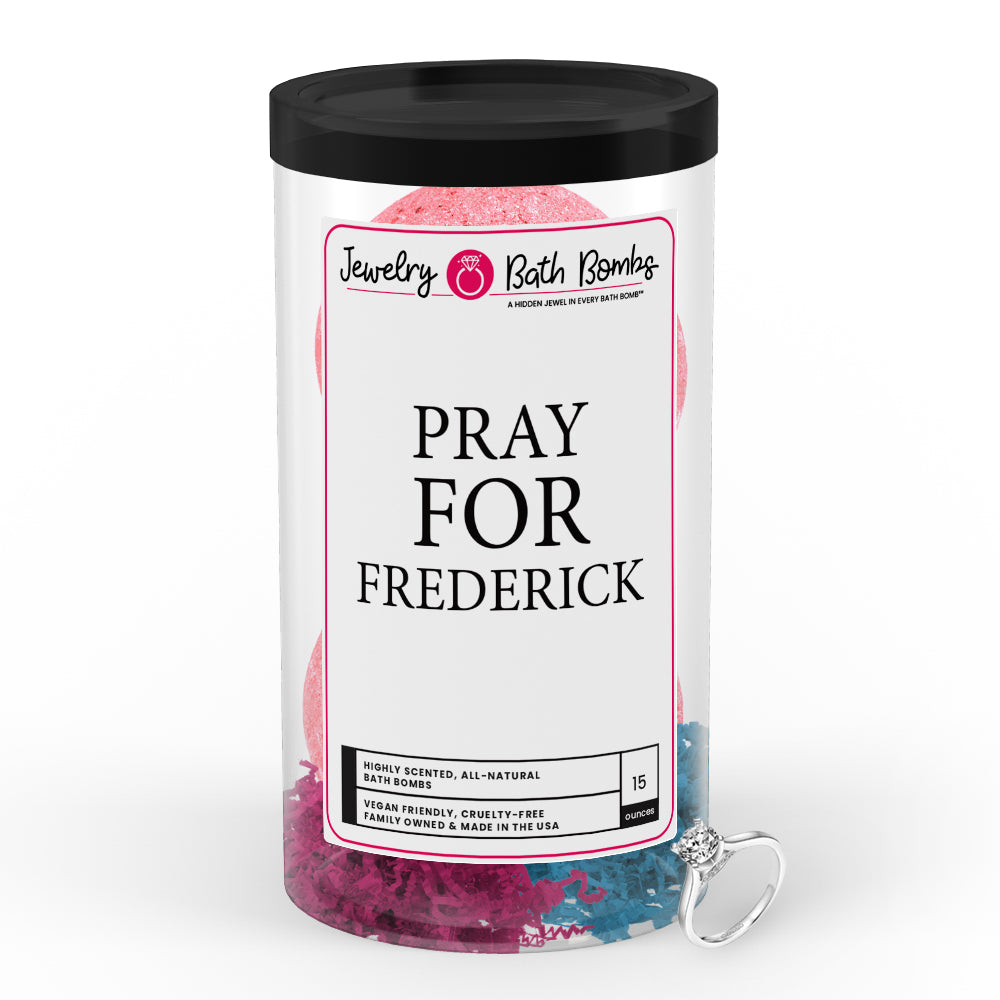 Pray For Frederick Jewelry Bath Bomb