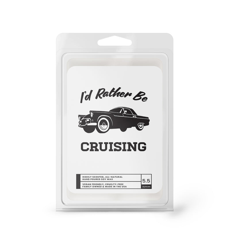 I'd rather be Cruising Wax Melts