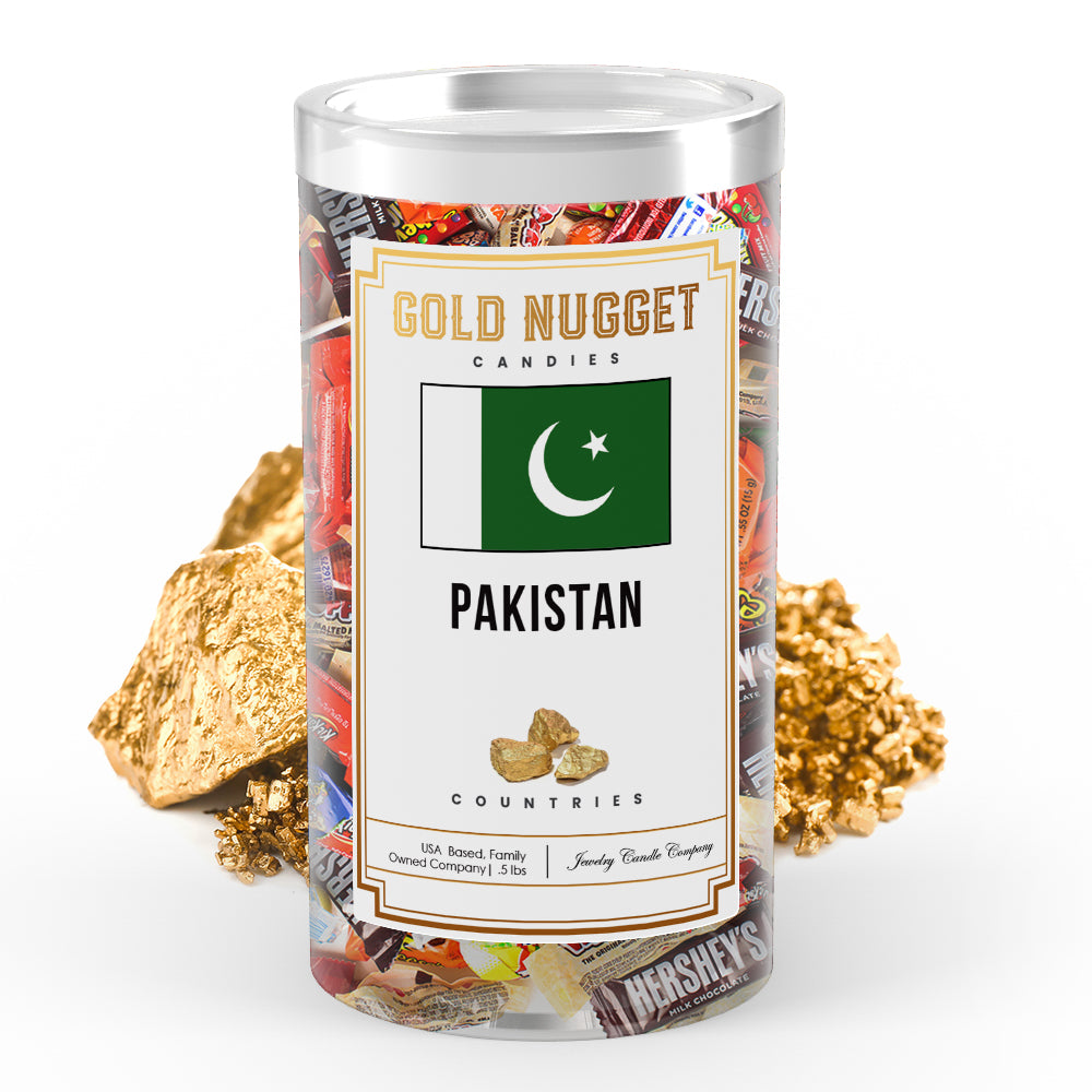 Pakistan Countries Gold Nugget Candy