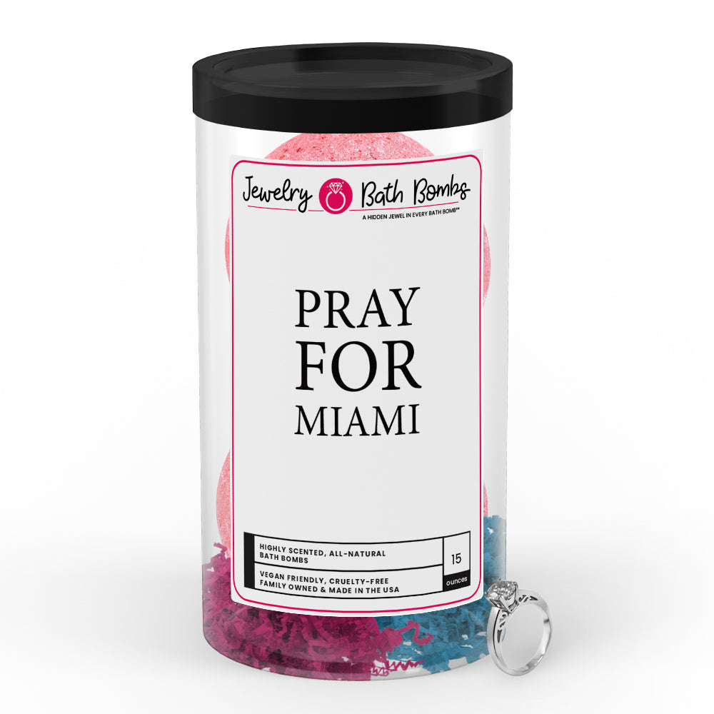 Pray For Miami Jewelry Bath Bomb