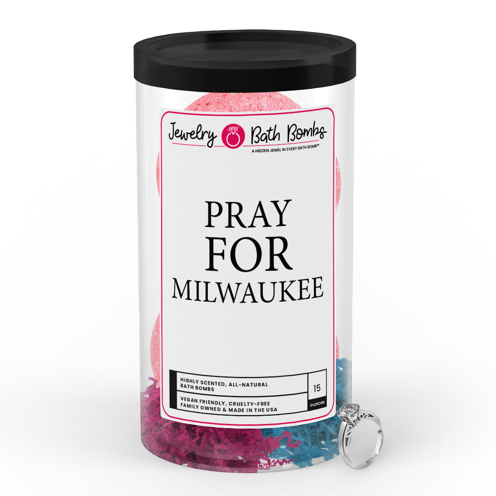 Pray For Milwaukee Jewelry Bath Bomb