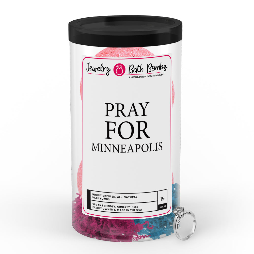 Pray For Minneapolis Jewelry Bath Bomb