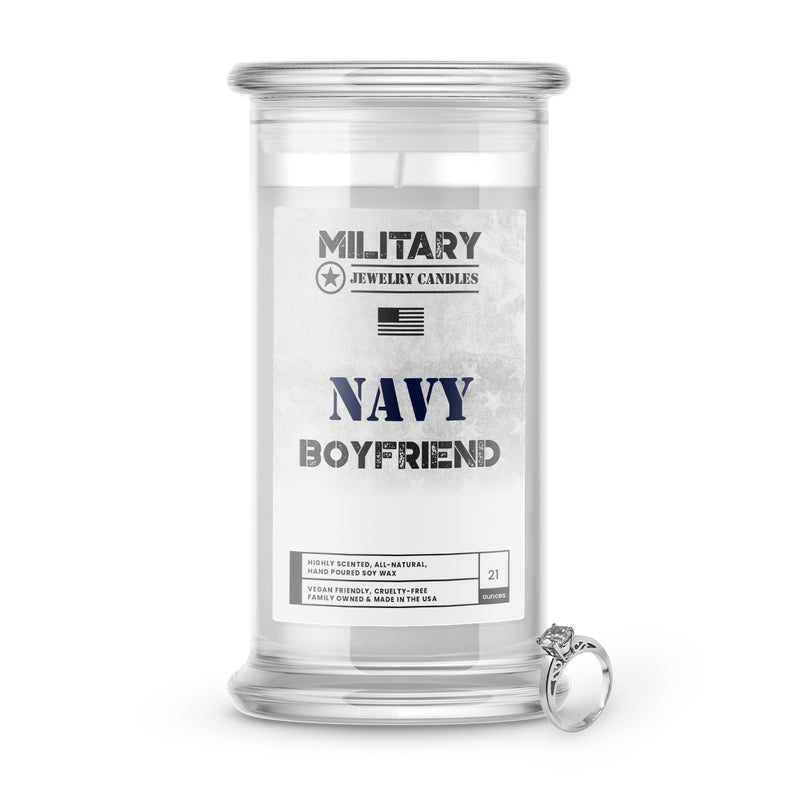 NAVY Boyfriend | Military Jewelry Candles