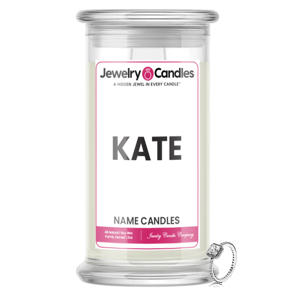 KATE Name Jewelry Candles