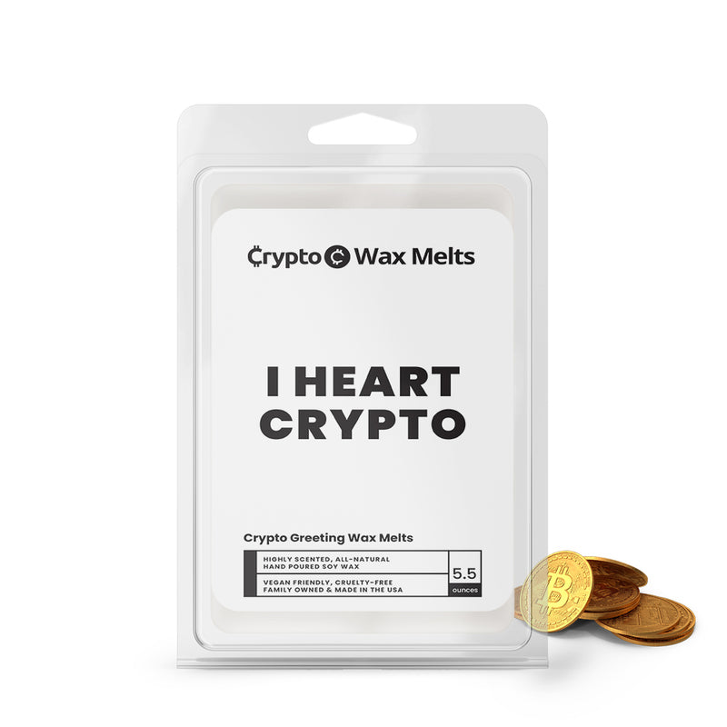 I Heart Crypto Crypto Greeting Wax Melts