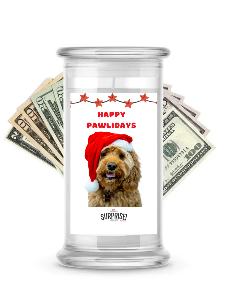 Happy Pawlidays 6 | Christmas Surprise Cash Candles