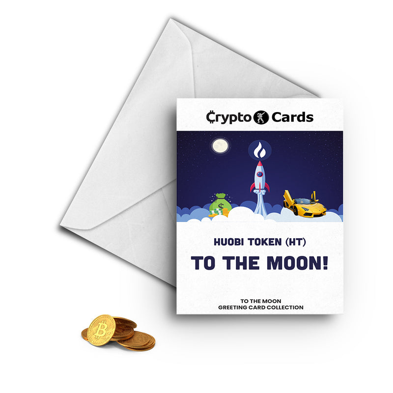 Huobi Token (HT) To The Moon! Crypto Cards