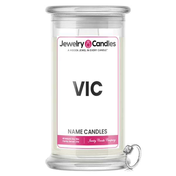 VIC Name Jewelry Candles