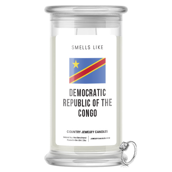 Smells Like Democratic Republic of the Congo Country Jewelry Candles