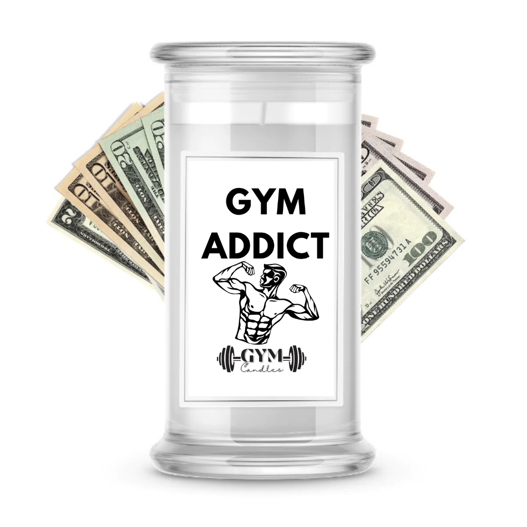 GYM Addict | Cash Gym Candles