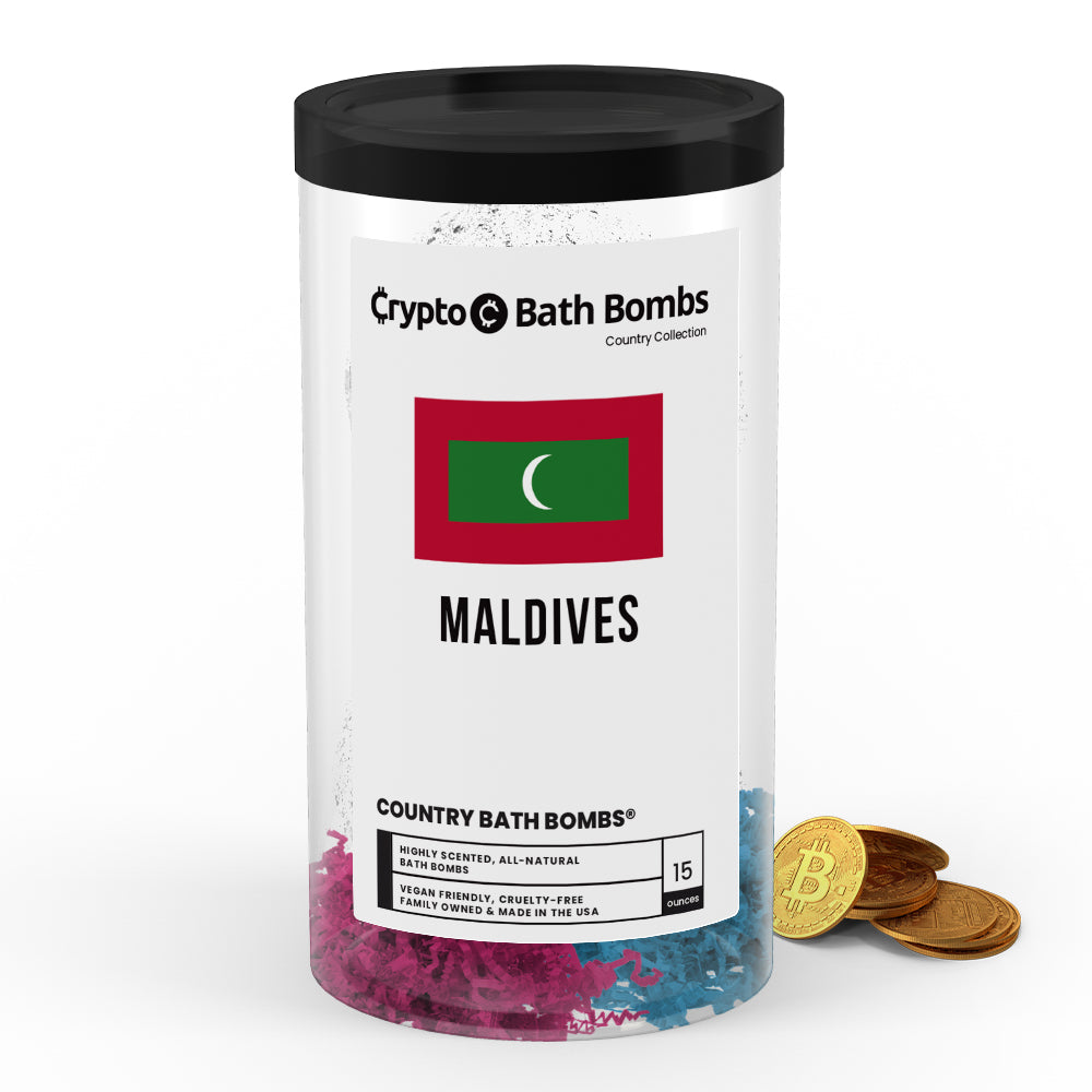 Maldives Country Crypto Bath Bombs