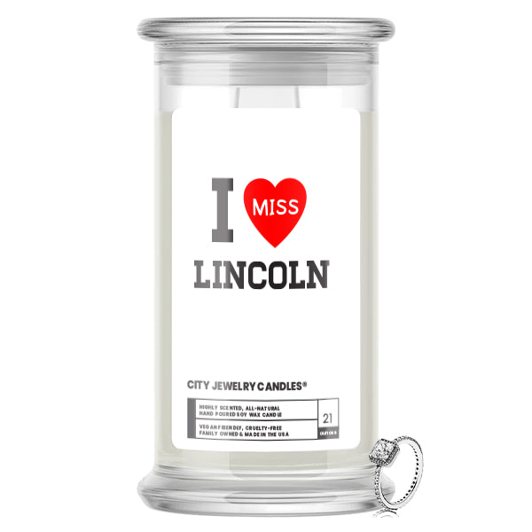 I miss Lincoln City Jewelry Candles