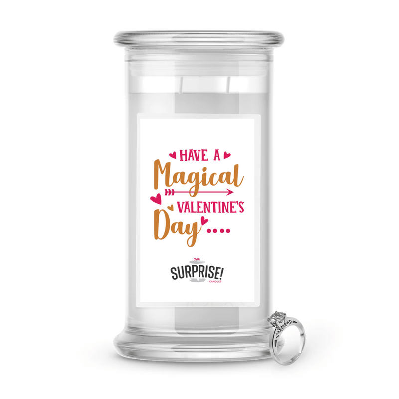 Have a Magical Valentine's Day  | Valentine's Day Surprise Jewelry Candles