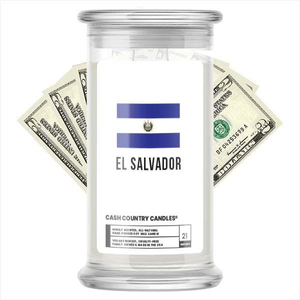 EL Salvador Cash Country Candles