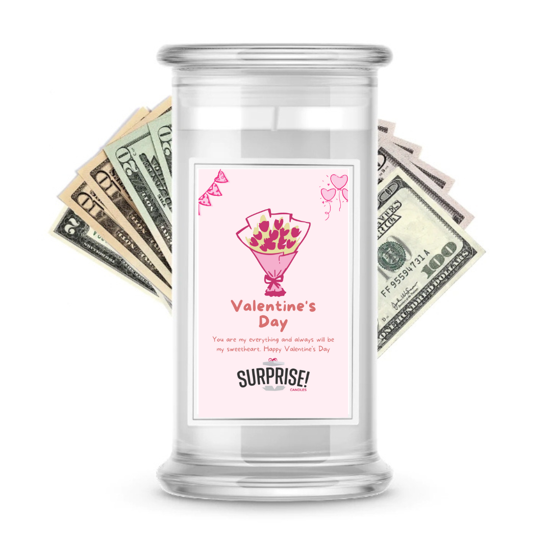 Valentine's Day | Valentine's Day Surprise Cash Candles