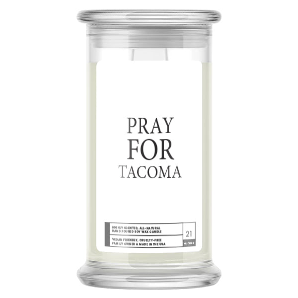 Pray For Tocoma Candle