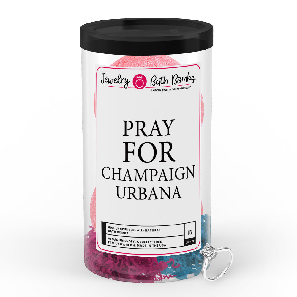 Pray For Champaign Urbana Jewelry Bath Bomb