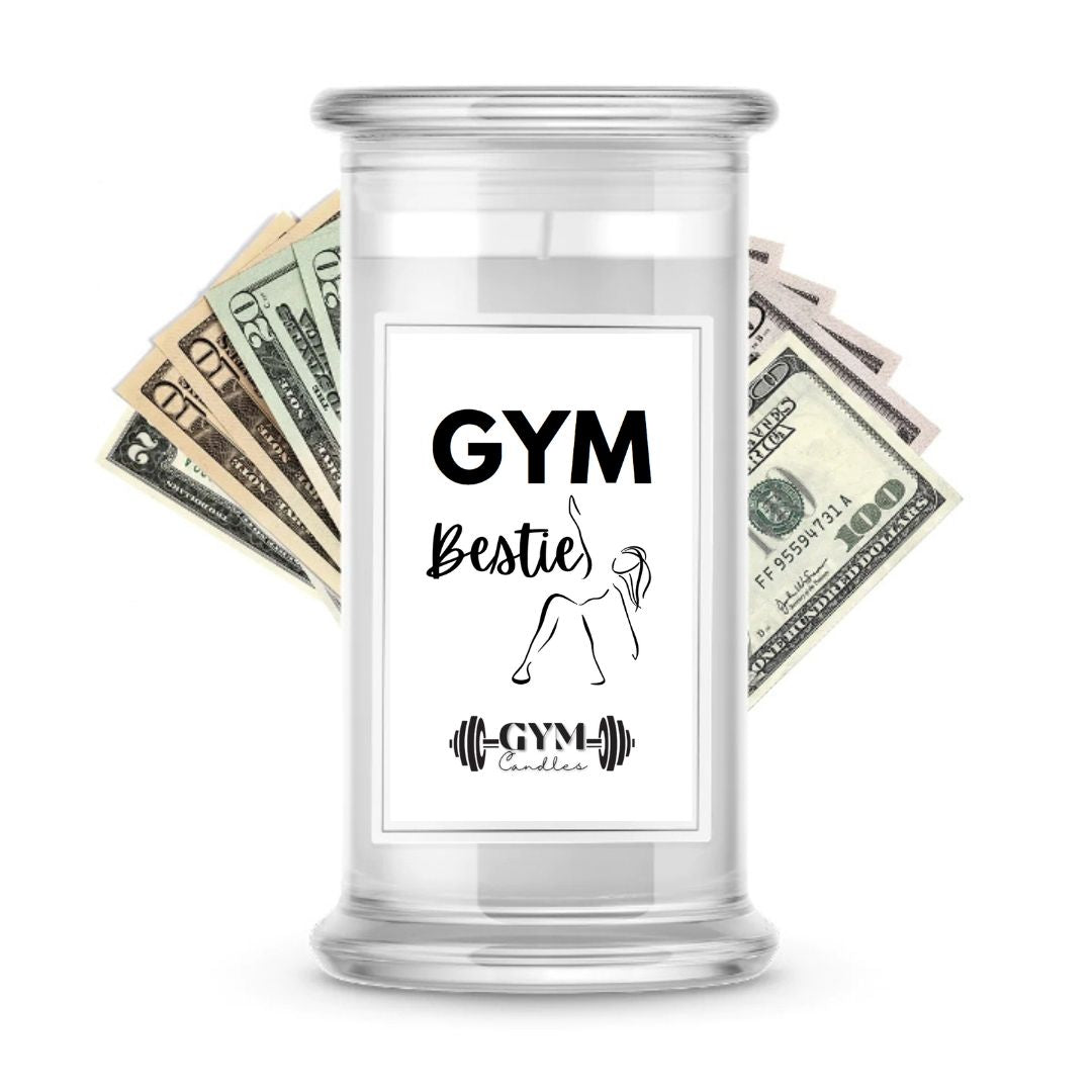 GYM Bestie | Cash Gym Candles