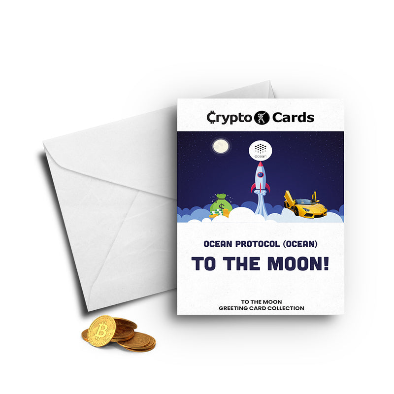 Ocean Protocol (OCEAN) To The Moon! Crypto Cards