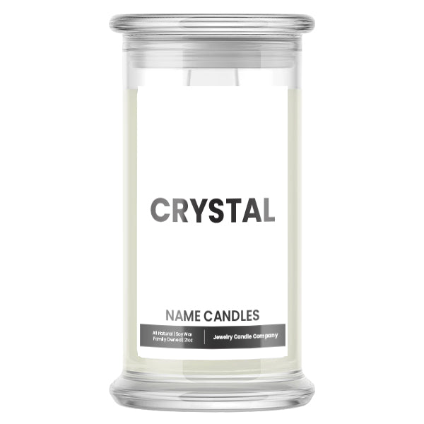CRYSTAL Name Candles