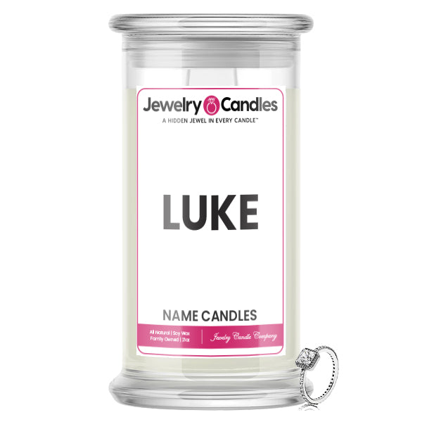LUKE Name Jewelry Candles