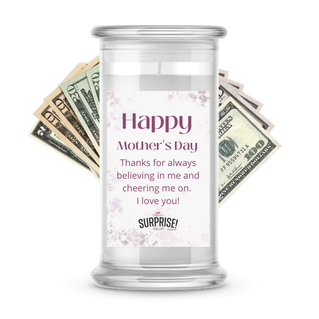 Happy Mother's Day  | MOTHERS DAY CASH MONEY CANDLES