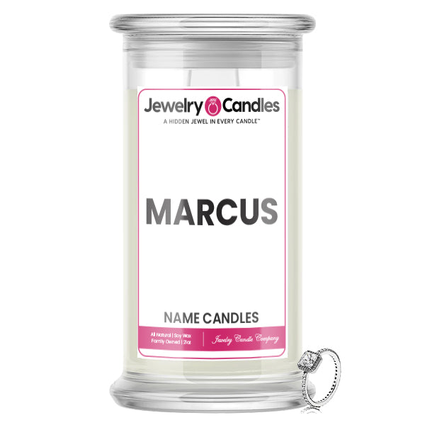 MARCUS Name Jewelry Candles