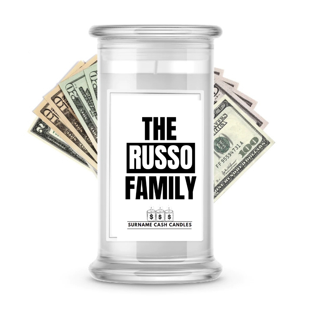 The Russo Family | Surname Cash Candles