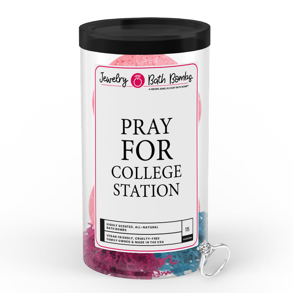Pray For College Station Jewelry Bath Bomb