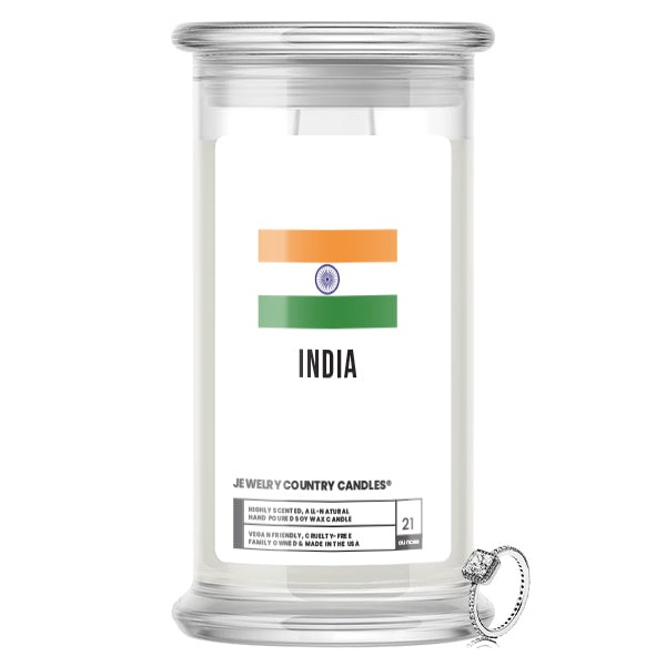 India Jewelry Country Candles