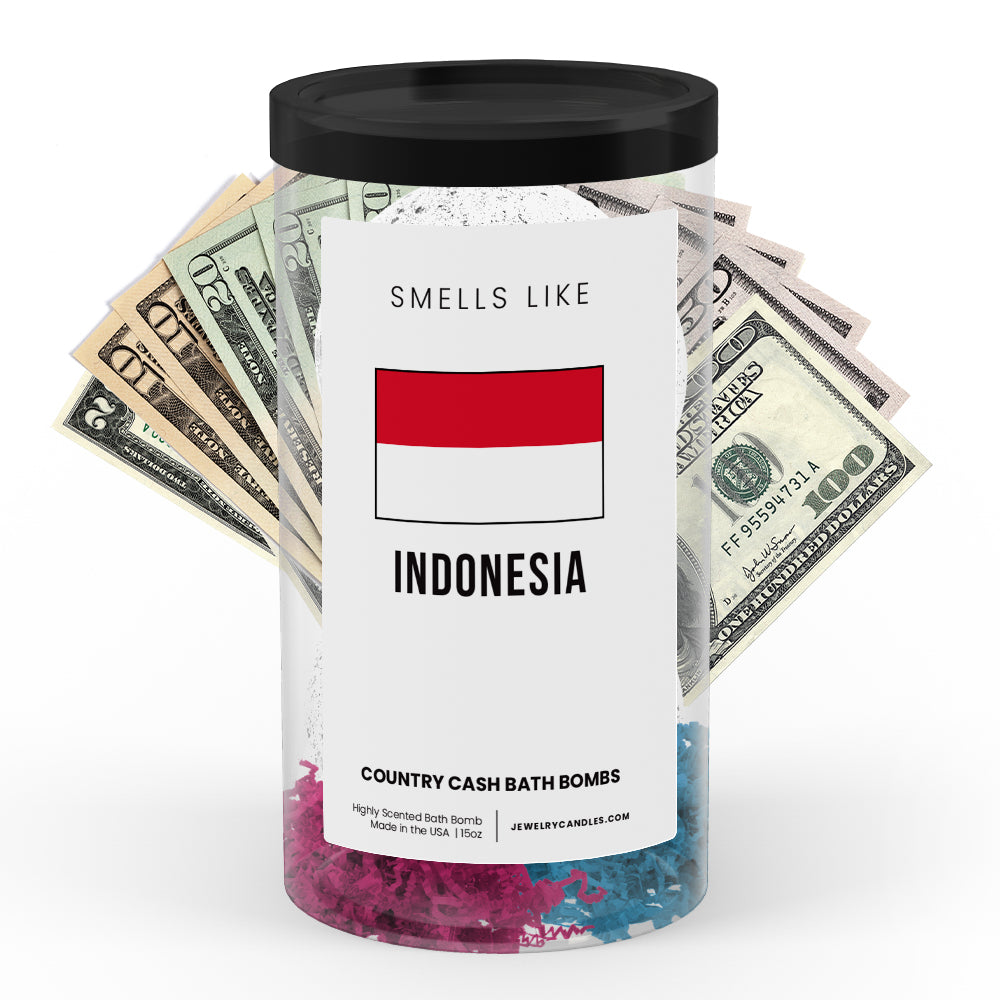 Smells Like Indonesia Country Cash Bath Bombs