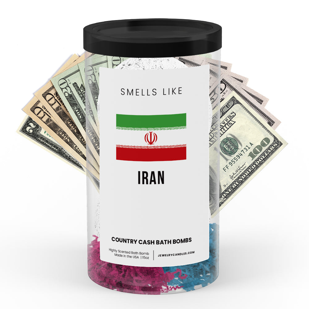 Smells Like Iran Country Cash Bath Bombs