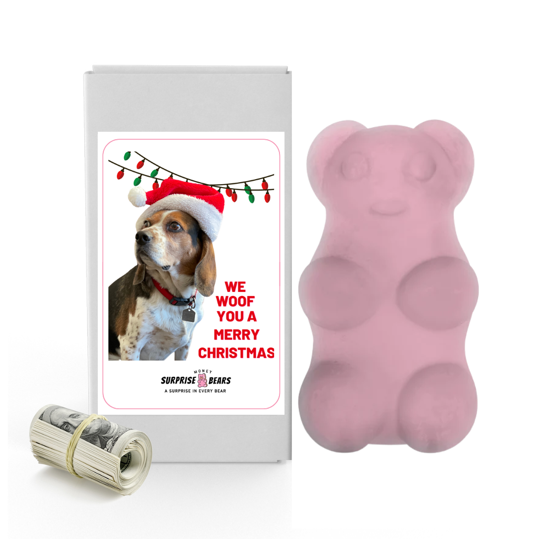 We Woof You Merry Christmas | Christmas Surprise Cash Bears